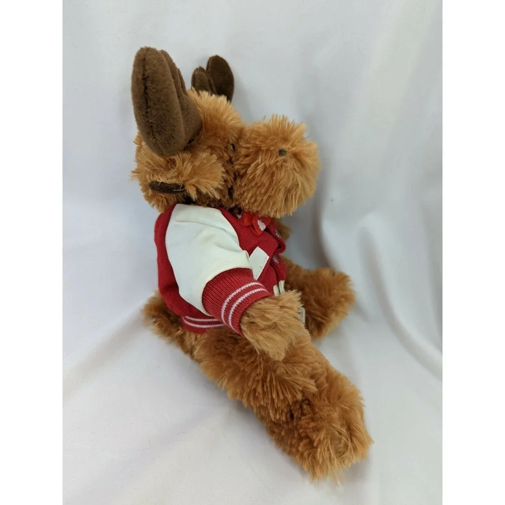 Creature Comforts Reindeer Moose Plush 12 Inch Ottawa‎ Jacket Stuffed Animal Toy
